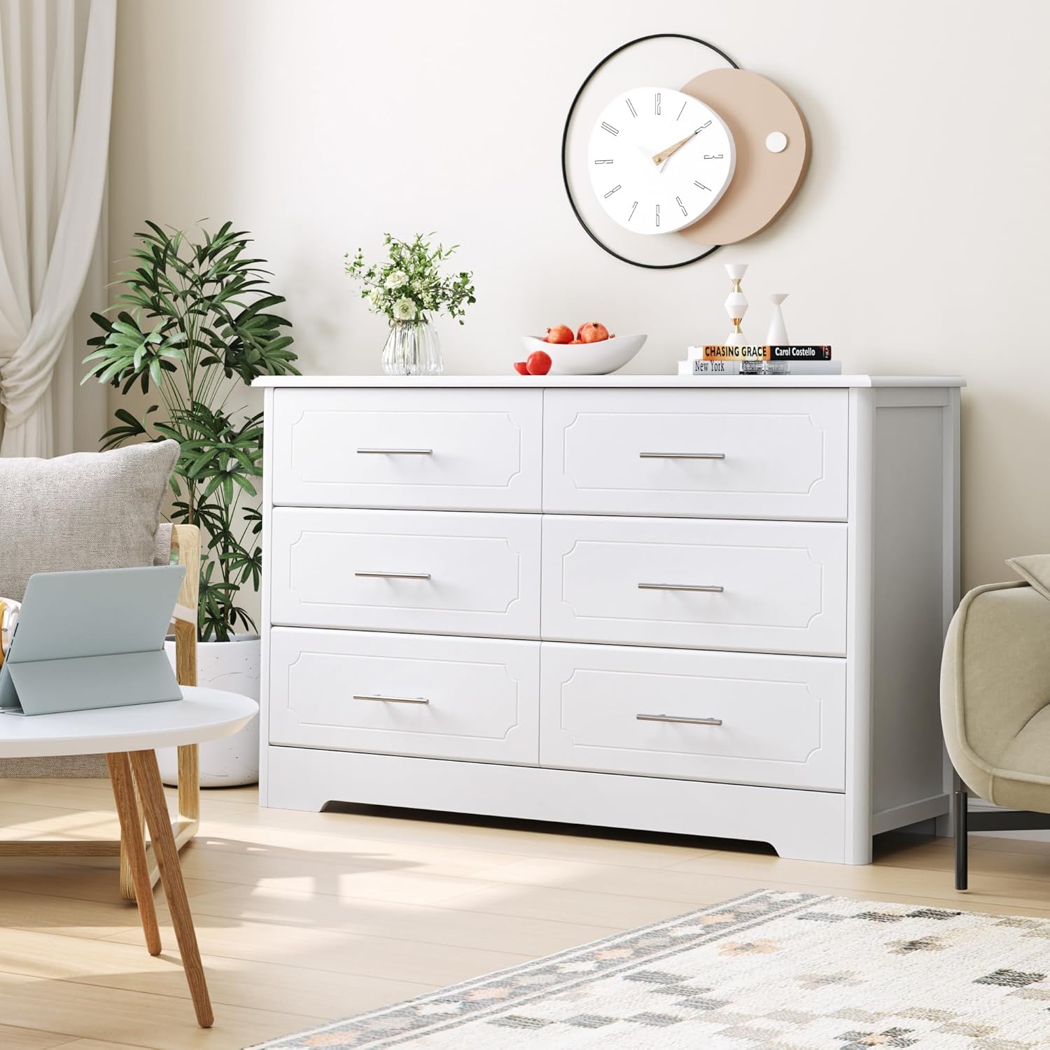 HOSTACK Drawer Dresser Organizers Entryway Trapezoid